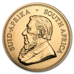Золотая инвестиционная монета ЮАР "Крюгерранд" Krugerrand gold 31,1 грамм 1oz